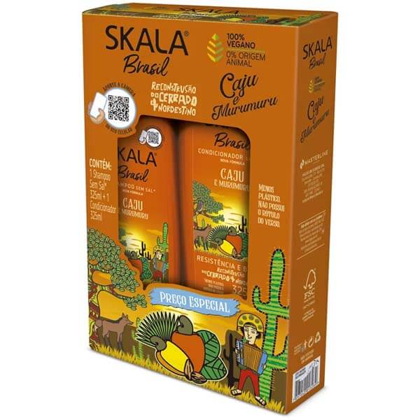 KIT SAMPON SI BALSAM, CAJU SI MURUMURU, SKALA